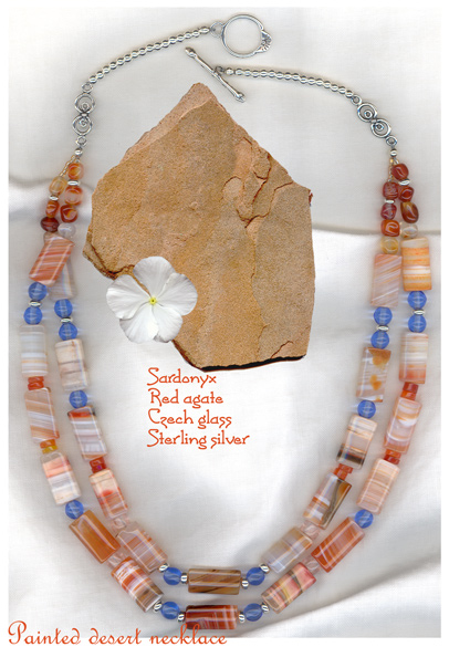 sardonyx necklace