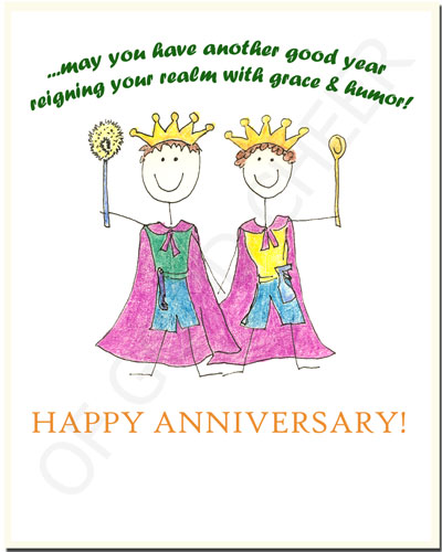 anniversary card