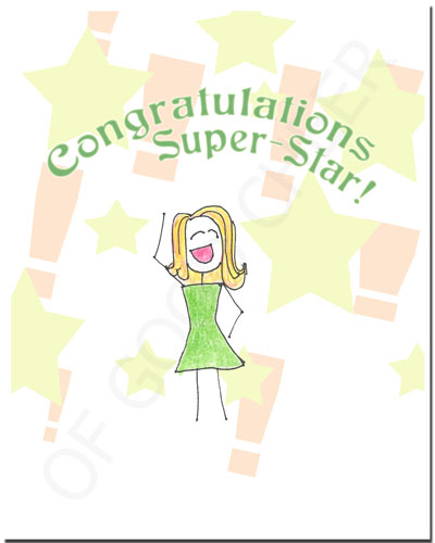 congratulations card