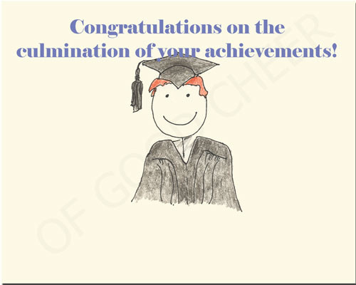 graduation card