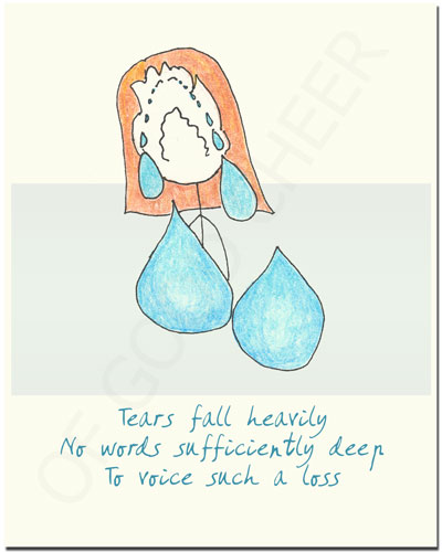 sympathy grief card