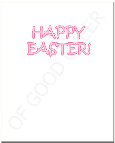 easter card