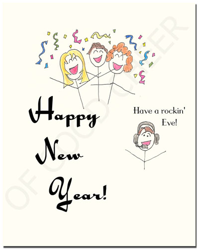 new years card
