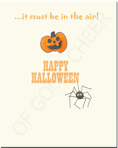 halloween card