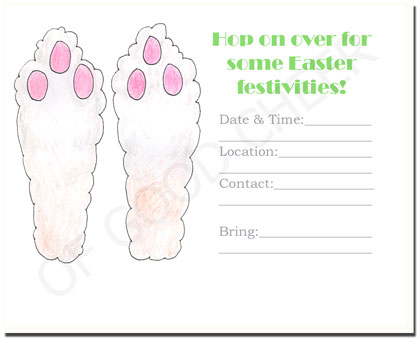 easter invitation